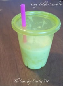 Easy Toddler Smoothies Recipe